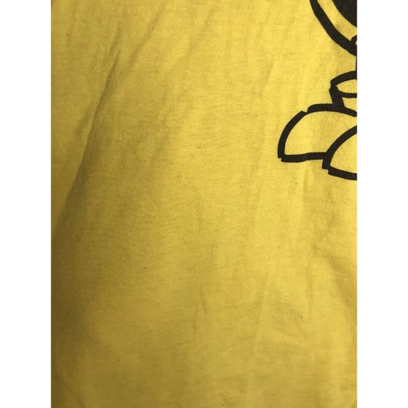 Pac Man Yellow Japan Script Men's Large Shirt - Picture 3 of 5